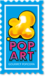 Pop Art Gourmet Snacks logo